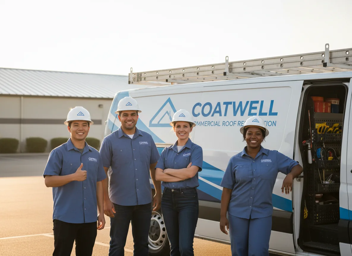 Commercial roof coating company in Taylor, AZ